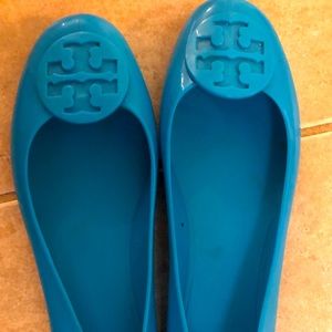 Tory Burch Size 8 Blue Flats